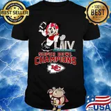 Mickey mouse super bowl liv champions kansas city chiefs shirt