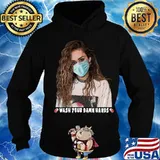 Miley cyrus mask wash your damn hands s Hoodie