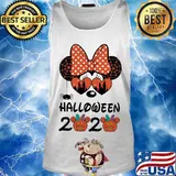 Minnie mouse halloween 2020 pumpkin s Tank top