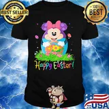 Minnie mouse happy easter flower shirt