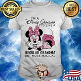 Minnie mouse i'm a disney grandma it' like a regular grandma but more magical shirt