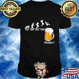 Mon tues wed thurs friday man jump into a glass of beers shirt