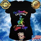 Motocross put something exciting between your legs s Ladies tee