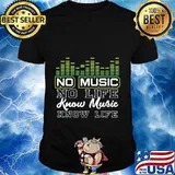 Music Lover gift No Music No Life Musician gift T-Shirt