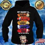 My daddy is as funny as roman as intelligent as deckard as strong as hobbs as handsome as brian as brave as dom he is my hero s Hoodie