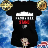 Nashville stand up city s Ladies tee