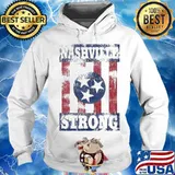 Nashville strong american flag independence day s Hoodie