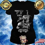 Nba 08 24 legends never die kobe bryant signature s Ladies tee