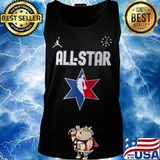 Nba basketball all-stars logo s Tank top