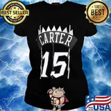 Nba toronto raptors 15# vince carter s Ladies tee