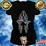 New england patriots football logo s Ladies tee