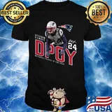 New england patriots stephon gilmore 24 dpoy defensive player of the year signature shirt