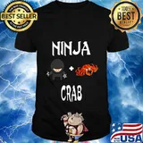 Ninja CRAB T-Shirt CRAB Ninja T-Shirt