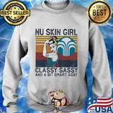 Nu skin girl classy sassy and a bit smart assy vintage retro s Sweater