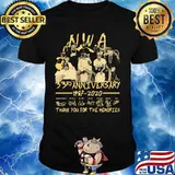 Nwa 33rd anniversary 1987 2020 thank you for the memories signatures shirt