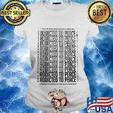Official addicted to peace s Ladies tee