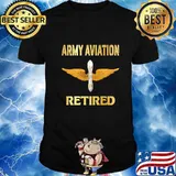 Official Army Aviation Retired Shirt