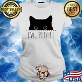Official Black Cat Ew people s Ladies tee