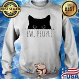 Official Black Cat Ew people s Sweater