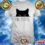 Official Black Cat Ew people shirt