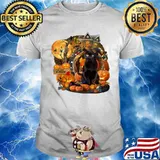 Official Black Cat Witch Pumpkin Witch Halloween shirt