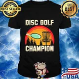 Official Disc golf champion shirt