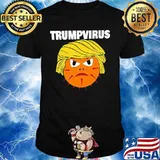 Official donald trump trumpvirus shirt