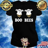 Official Ghost Boo Bees Halloween s Ladies tee