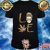 Official Love Skull Weed leopard shirt