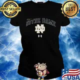 Official notre dame logo s Ladies tee
