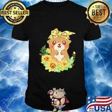 Official Otter Bandana Sunflowers Shirt