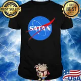 Official satan nasa logo shirt