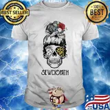 Official Skull girl Leopard sewciopath shirt