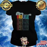 Official ukulele vintage s Ladies tee