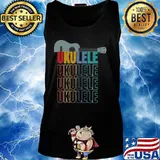 Official ukulele vintage s Tank top