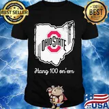 Ohio state buckeyes hang 100 on em shirt
