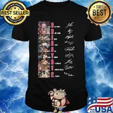 Ohio state buckeyes men's basketball players signatures shirt