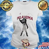 Oklahoma sooners basketball logo s Ladies tee