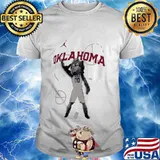Oklahoma sooners basketball logo shirt