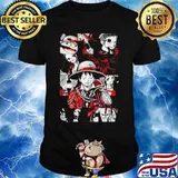 One piece cartoon characters shirt
