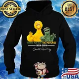 Orange oscar the grouch thank you for the memories 1933 2019 signature s Hoodie