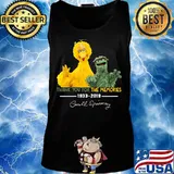 Orange oscar the grouch thank you for the memories 1933 2019 signature s Tank top