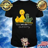 Orange oscar the grouch thank you for the memories 1933 2019 signature shirt