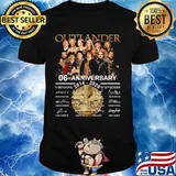 Outlander 06th anniversary 2014 2020 thank you for the memories signatures shirt