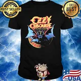 Ozzy band osbourne no more tours vol 2 santa shirt