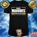 Patrick mahomes make kansas city great again stars shirt