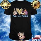 Peace love pancakes diamond shirt