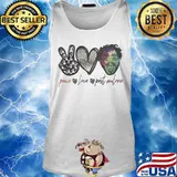 Peace love post malone s Tank top