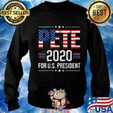 Pete 2020 for us president american flag independence day s Sweater