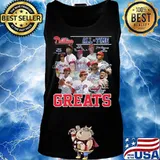 Philadelphia phillies all time greats baseball signatures s Tank top